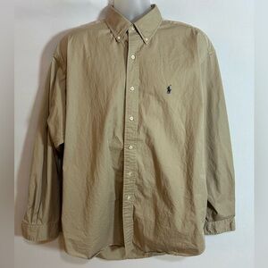 Ralph Lauren Polo Men's Tan Shirt